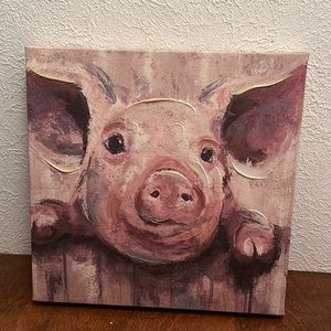 Pig wall decor
